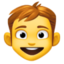 boy on Facebook