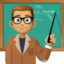 man teacher: medium skin tone on Facebook