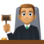 man judge: medium skin tone on Facebook