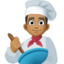man cook: medium-dark skin tone on Facebook