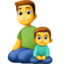 family: man, boy on Facebook