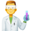 man scientist on Facebook