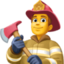 man firefighter on Facebook