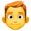 man: red hair on Facebook