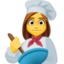 woman cook on Facebook