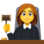 woman judge on Facebook