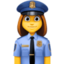 woman police officer on Facebook