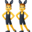 men with bunny ears on Facebook