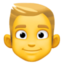 man: blond hair on Facebook