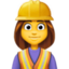 woman construction worker on Facebook