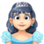 princess: light skin tone on Facebook