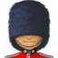 woman guard: medium skin tone on Facebook