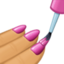 nail polish: medium skin tone on Facebook