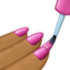 nail polish: medium-dark skin tone on Facebook