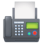 fax machine on Facebook