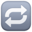 repeat button on Facebook