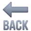 BACK arrow on Facebook