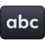 input latin lowercase on Facebook