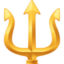 trident emblem on Facebook