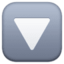 downwards button on Facebook