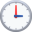 three o’clock on Facebook