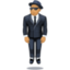 person in suit levitating: medium skin tone on Facebook