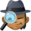 detective: medium-dark skin tone on Facebook