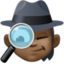 detective: dark skin tone on Facebook