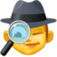 woman detective on Facebook