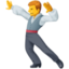 man dancing on Facebook