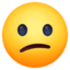 confused face on Facebook