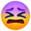 confounded face on Facebook