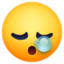 sleepy face on Facebook