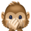 speak-no-evil monkey on Facebook