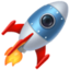 rocket on Facebook
