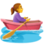 woman rowing boat on Facebook
