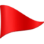 triangular flag on Facebook