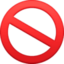 prohibited on Facebook