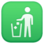 litter in bin sign on Facebook