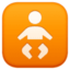 baby symbol on Facebook