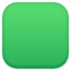 green square on Facebook
