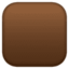 brown square on Facebook