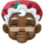 Mrs. Claus: dark skin tone on Facebook