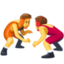 people wrestling on Facebook