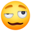 woozy face on Facebook