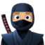 ninja: medium-light skin tone on Facebook