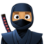 ninja: medium skin tone on Facebook