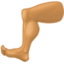 leg: medium skin tone on Facebook