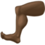 leg: dark skin tone on Facebook