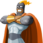 superhero: medium-dark skin tone on Facebook